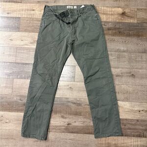 Patagonia Men's Performance Twill Green Jeans